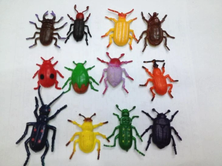 1.5 Inch Vending Machine Plastic Ladybug Capsule Toy