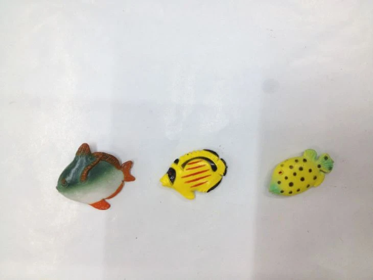 3cm PVC Plastic Capsule Toy Ocean Fish 5