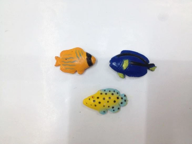 3cm PVC Plastic Capsule Toy Ocean Fish 6