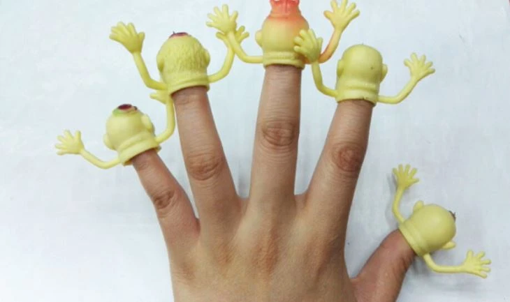 Most Popular Funny Clown Finger pupper 2