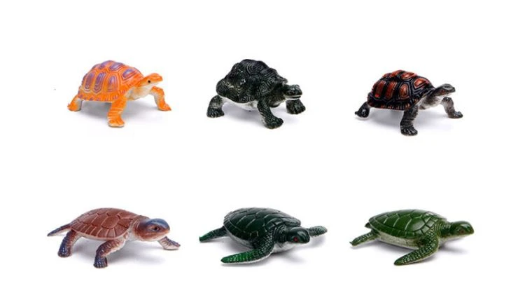1.75 Inch High Quaity Plastic Sea Turtle Capsule Toy 2