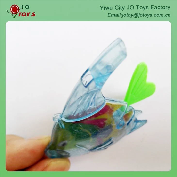 Sell Cheap And Cute PLASTIC Fish WHISTLE Capsule Toy 4