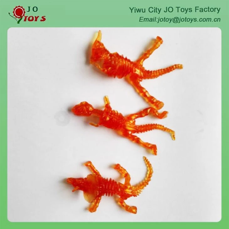 Cheap Mini TPR Sticky Stretchy Rubber Animal Toys Dinosaur Skeleton 2
