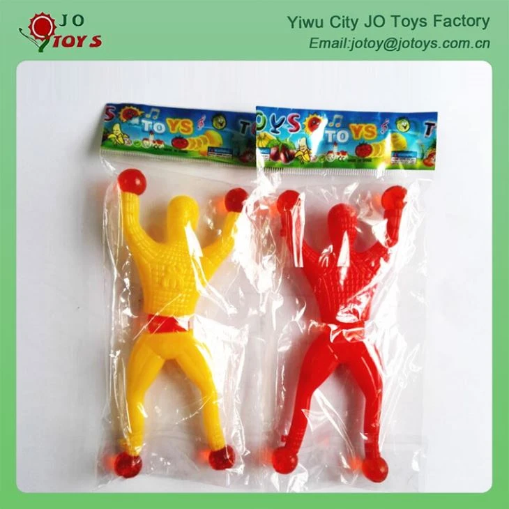 Hot Sale Big Size Plastic Sticky Man Toy For Promotion