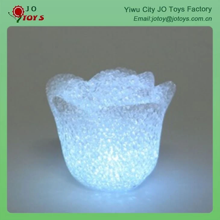 Colorful Tulip Shaped Flower Led Candle Light 5