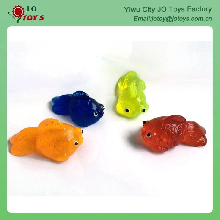 Children's Toy TPR Material Sticky Goldfish Toy For Vending Machine Capsule Toy 3