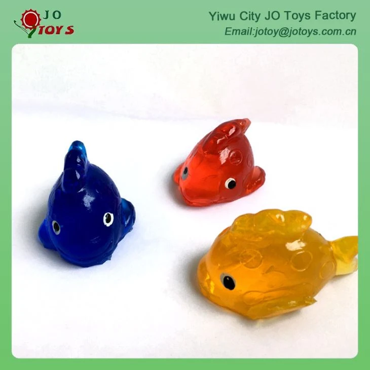 Hot Sale Cheapest Sticky Venting Fish Toys For Vending Machine Capsule Toy 3