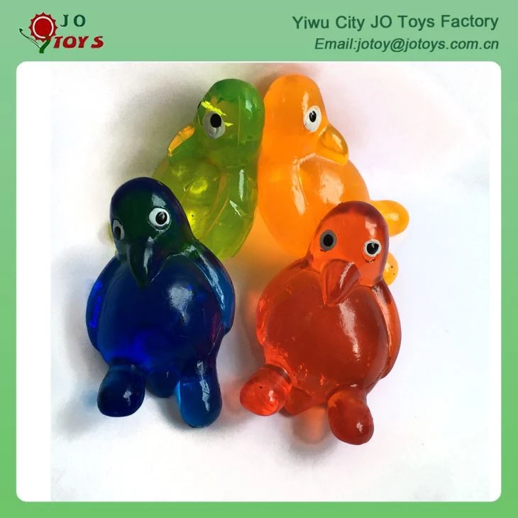 Kids Toy TPR Material Sticky Penguin Small Animal Toy For Capsule Toy 5