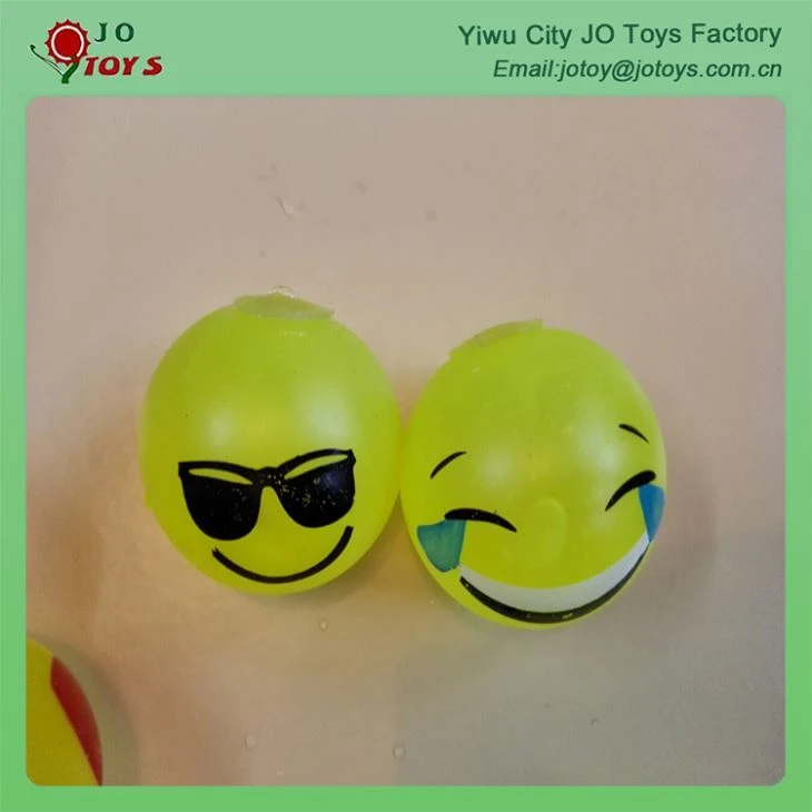 Sticky Smash Water Ball With Emoticon For Capsule Toy 2