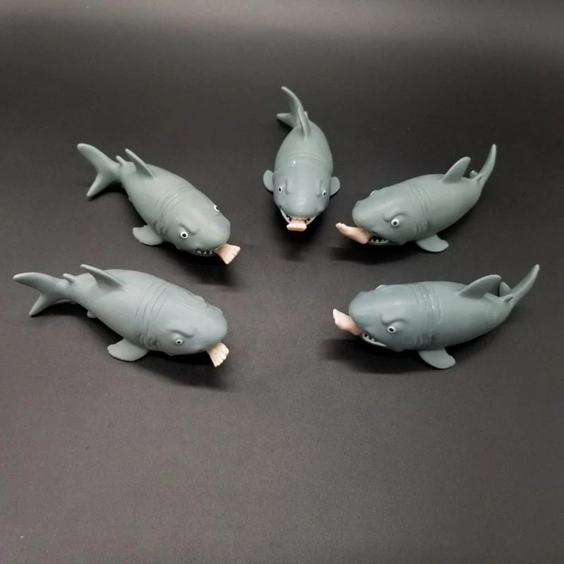 Squeeze shark toy