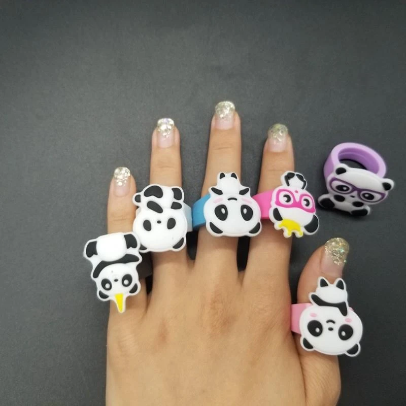 Panda toy ring