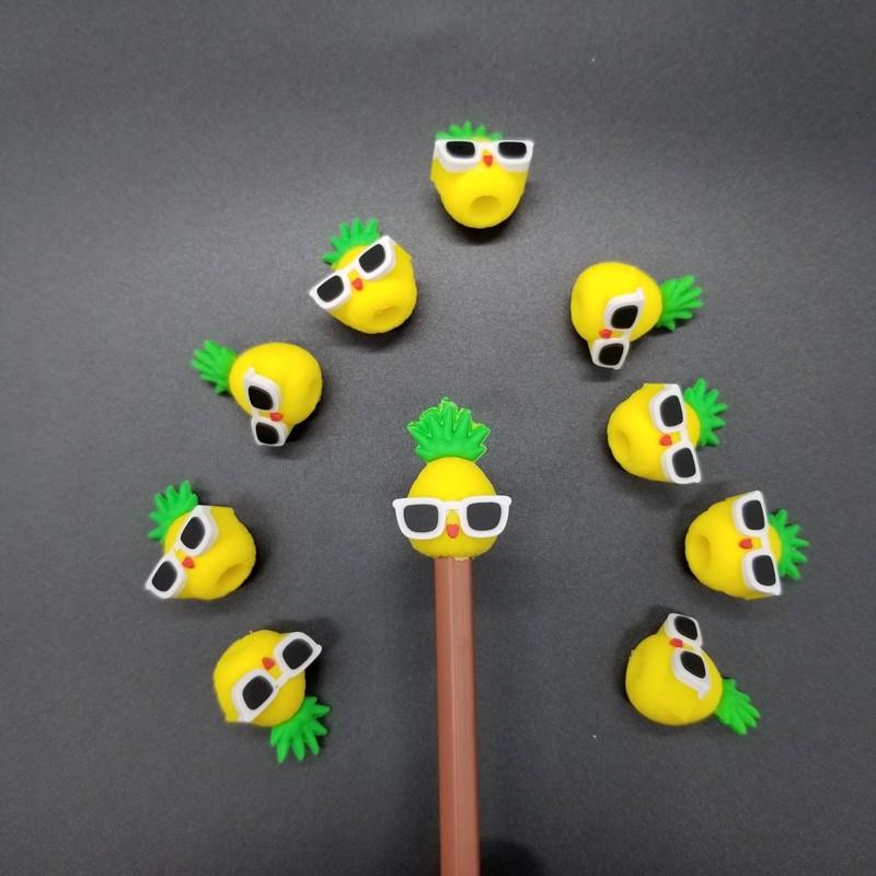 pineapple pencil topper