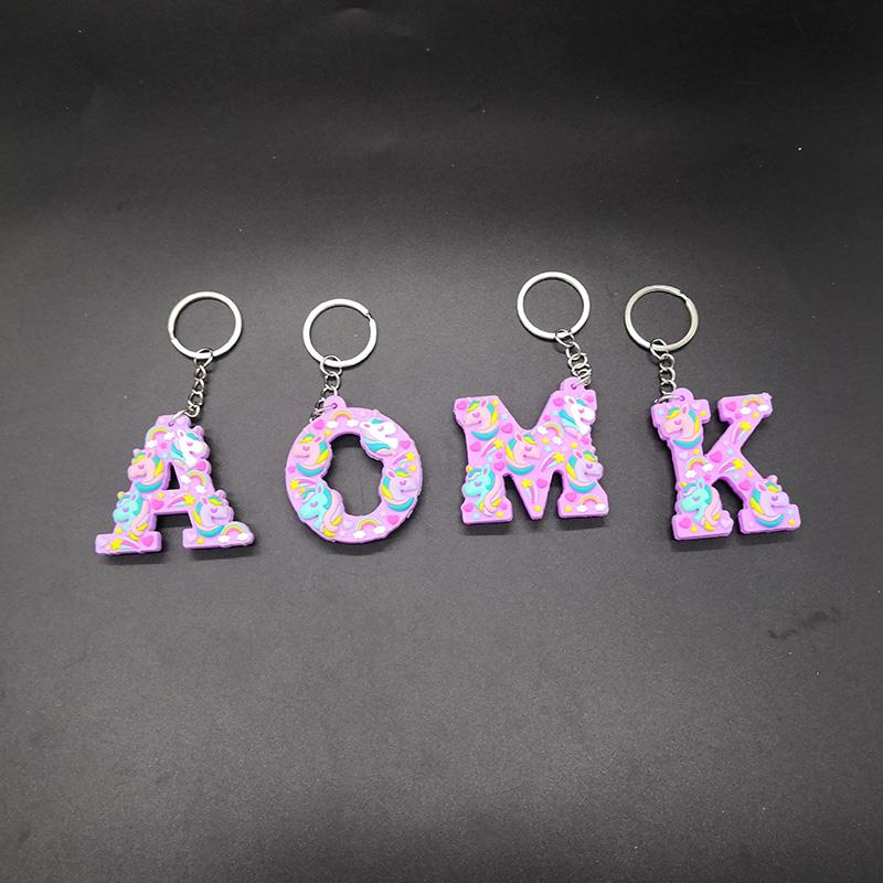 Unicorn keyring