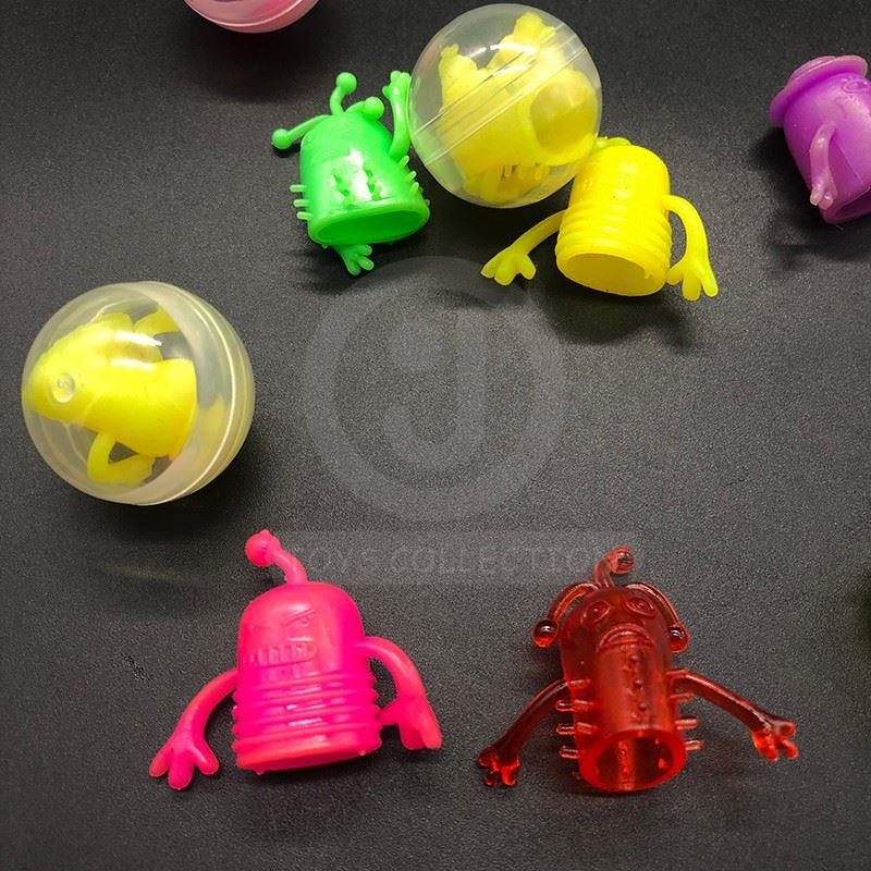 finger puppet for vending capsule
