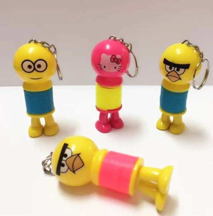 Plastic Magic Promotional Keychain Mini Slinky