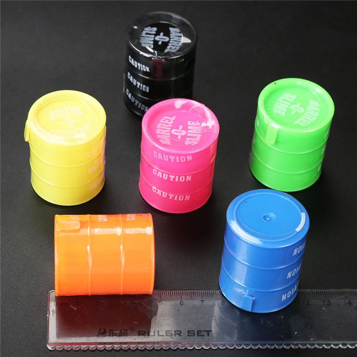 Oil Barrel 4.5*4cm DIY Slime Putty Toy