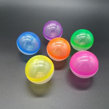 65MM Plastic PP Material Empty Vending Capsule