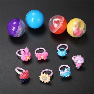 Colorful Plastic Finger Ring Toy