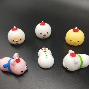 TPR Material Christmas Gift Squishy Mochi Toy