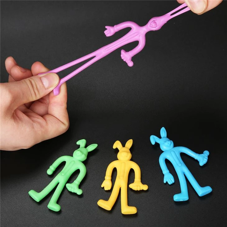 TPR Material Stretching Toy Small Rabbit Toy