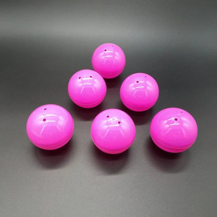 Wholesale 65MM Solid Color Empty Vending Toy Capsule