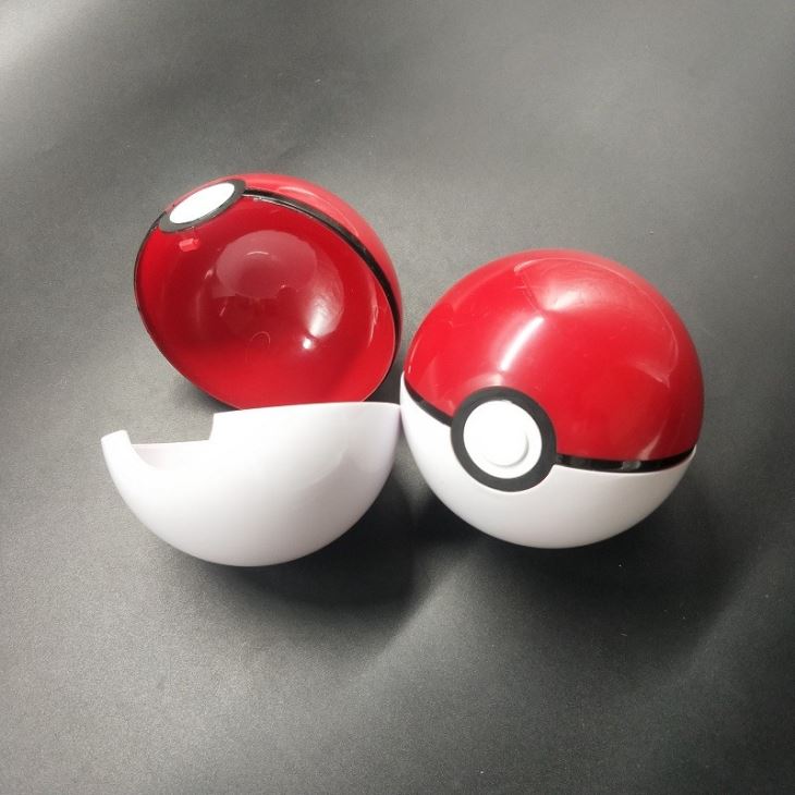 100mm ABS Plastic Pokemon Capsule