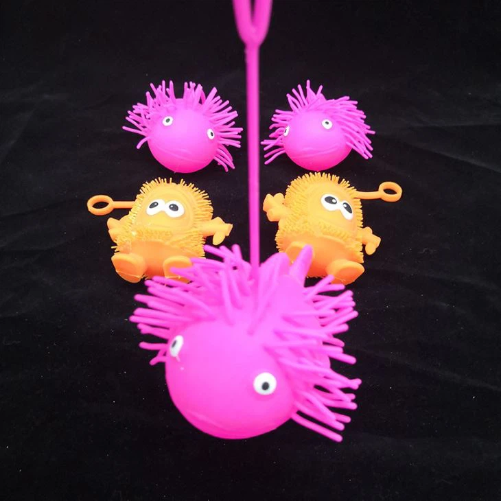 Animal Puffer Ball With Yoyo