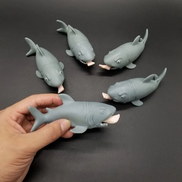 Anti Stress Squeeze Shark Toy