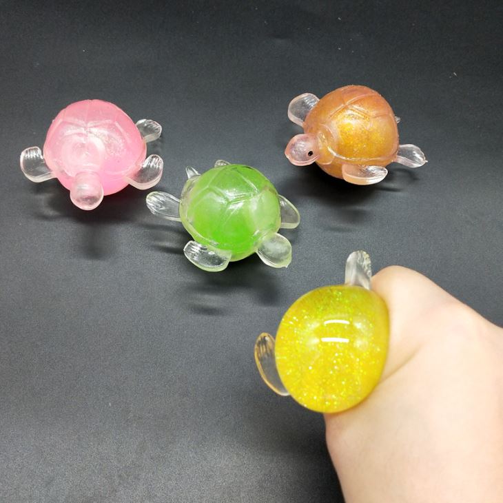 Anti-stress Tortoise With Glitter