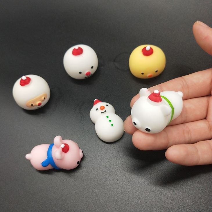 Christmas Design Squishy Mochi Toy