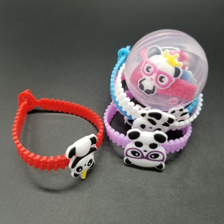 Cute Panda Plastic Bracelet Toy