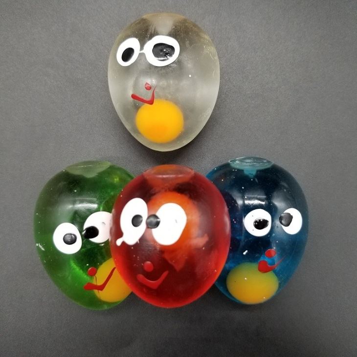 Emoji Splat Ball With Egg