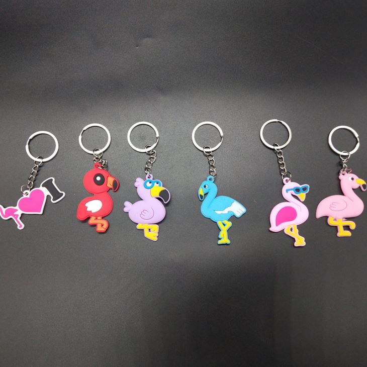 Flamingo Toy Keychain For Kids