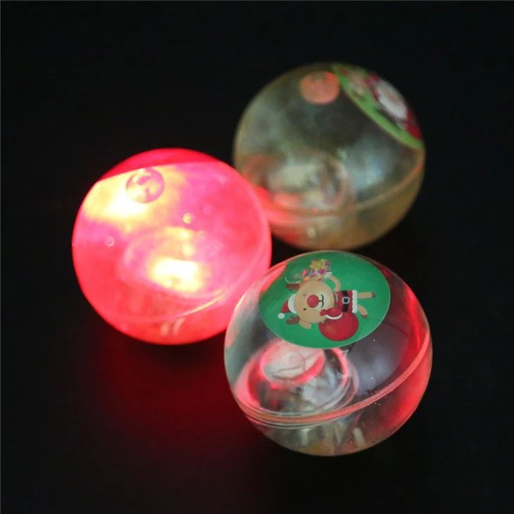 LED Flashing Bouncing Ball With Card