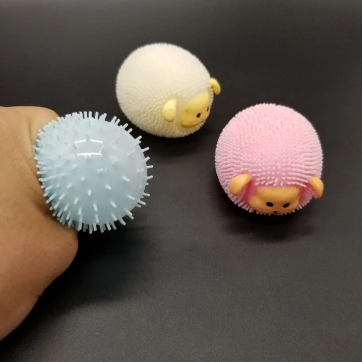 Lovely Animal Spiky Puffer Ball