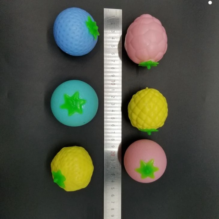 Macarons Squishy Fuit Beads Ball