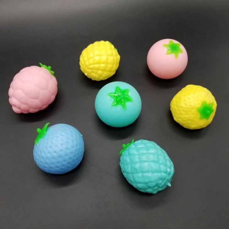 Macarons Squishy Fuit Beads Ball