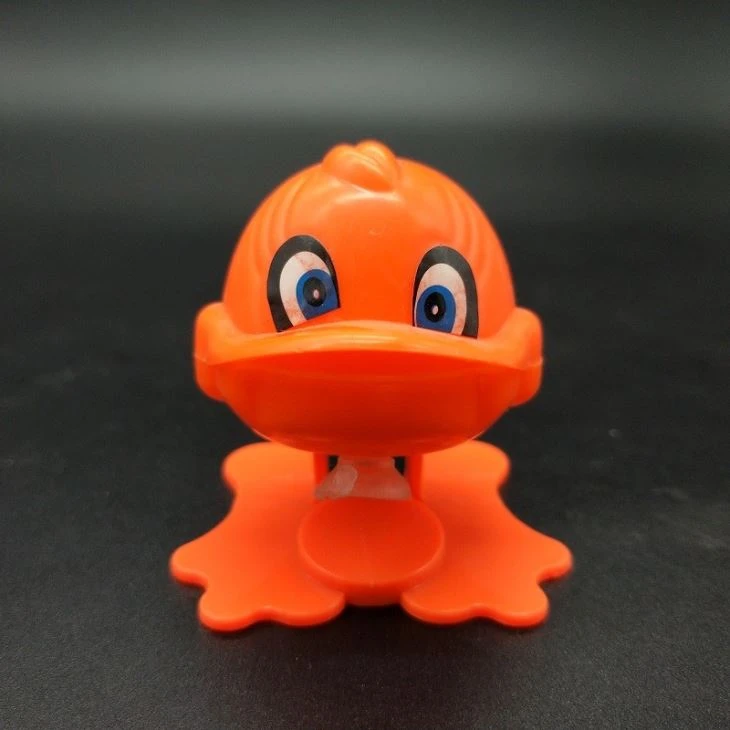 Plastic Cute Jumping Frog Duck