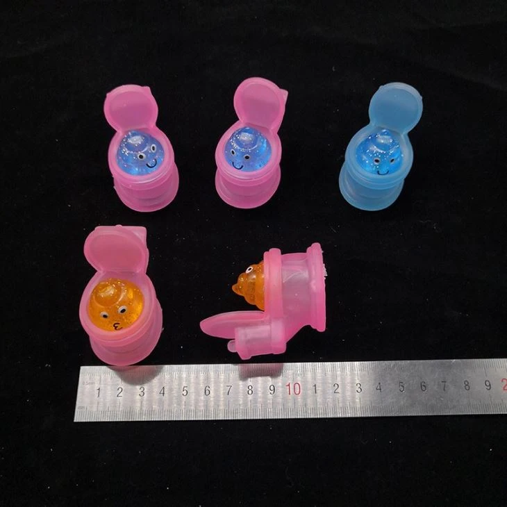 Plastic Squeeze Toilet Novelty Toy