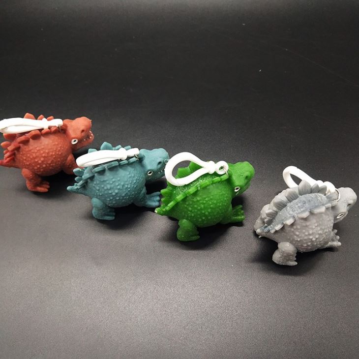 Plastic Stress Squeeze Soft Dinosaur Toys