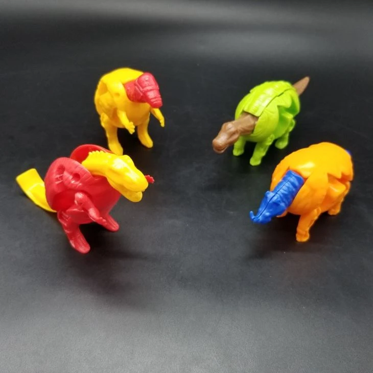 Plastic Transformation Dinosaur Toys
