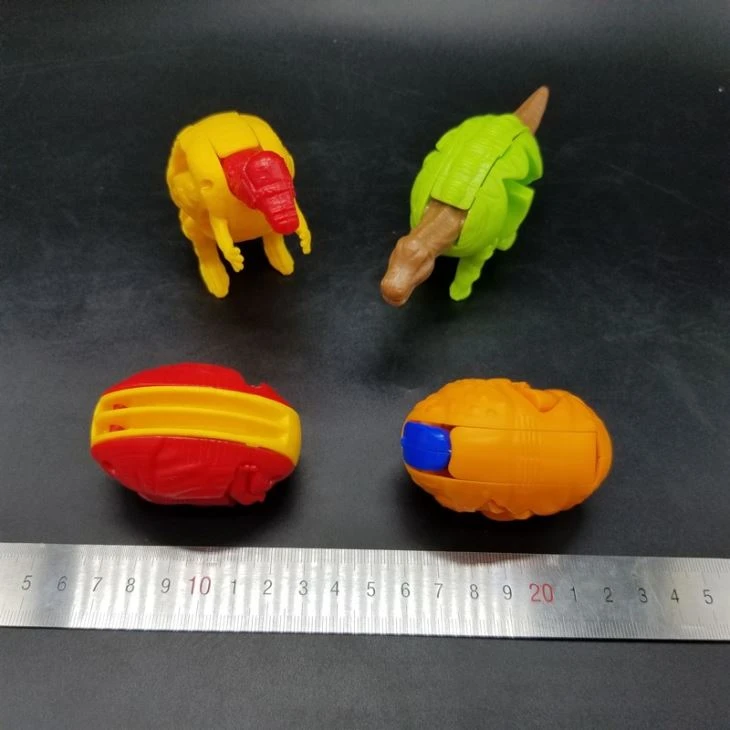 Plastic Transformation Dinosaur Toys