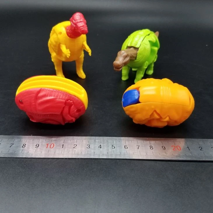 Plastic Transformation Dinosaur Toys