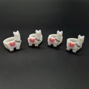 Cute Alpaca Finger Ring