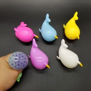 Soft Squeeze Narwhal Toy