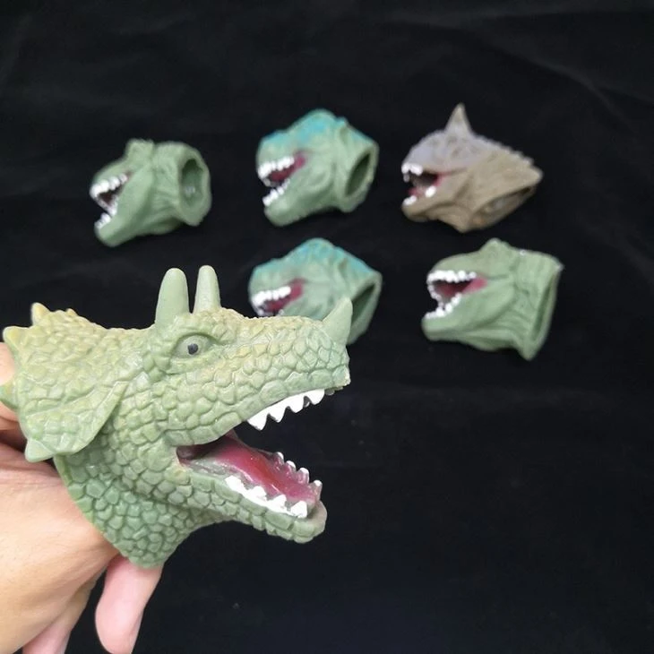Soft Realistic Dinosaur Fingger Puppet