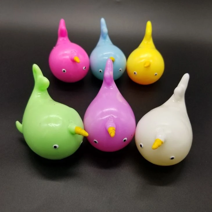 Soft Squeeze Narwhal Toy