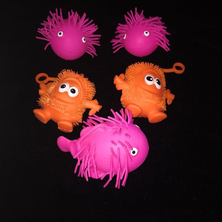 Soft Yoyo Flashing Puffer Ball