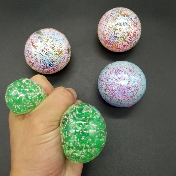 Squeeze Beads Ball With Foam