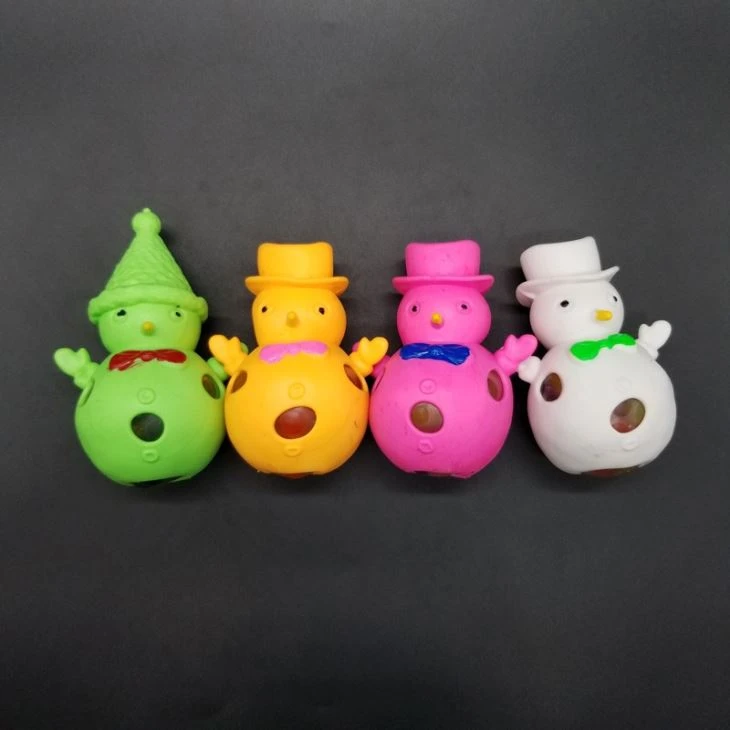 Squishy Squeeze Snowman Toy